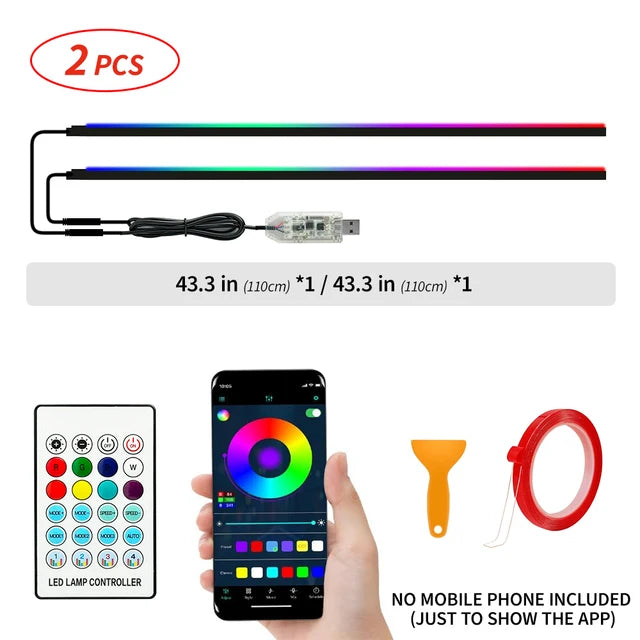 Car Ambient LED RGB Lights