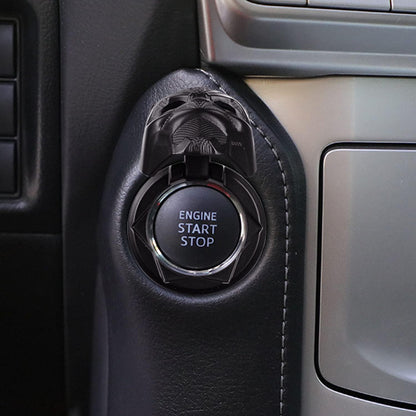 3D Black Panther Car Start Button Cover