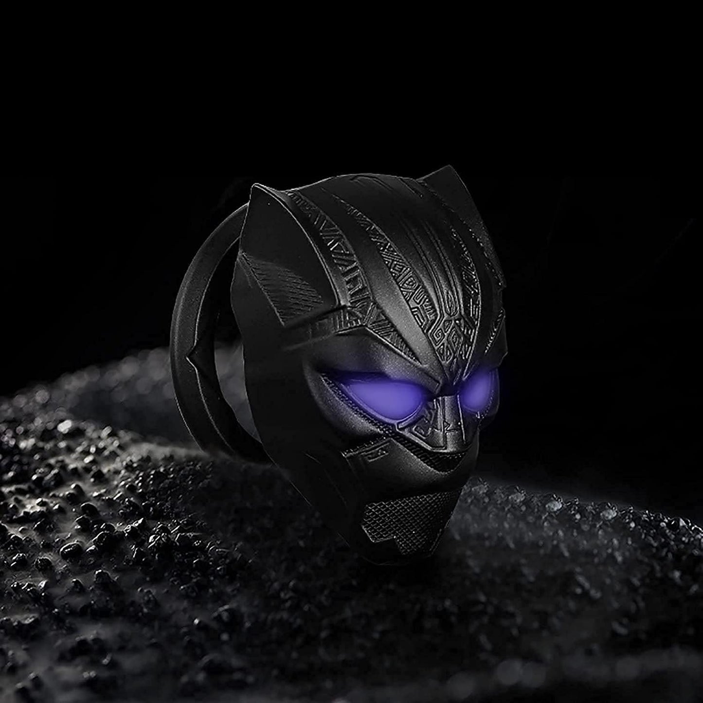3D Black Panther Car Start Button Cover