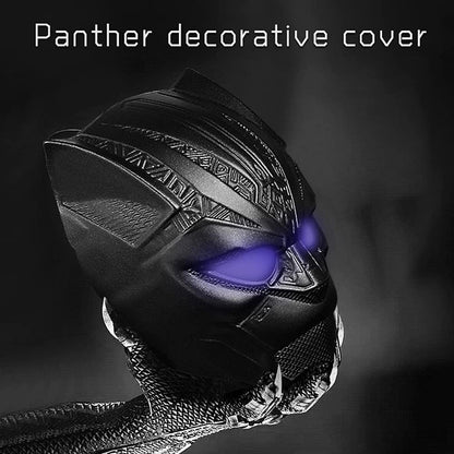 3D Black Panther Car Start Button Cover