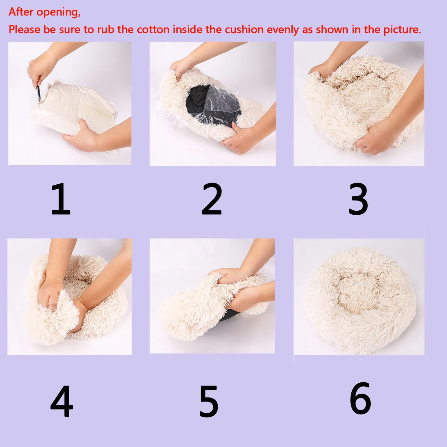 Pet Comfortable Plush Bed