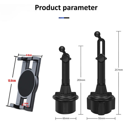 2 In 1 Car Cup and Phone mount Holder