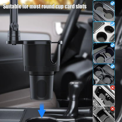 2 In 1 Car Cup and Phone mount Holder