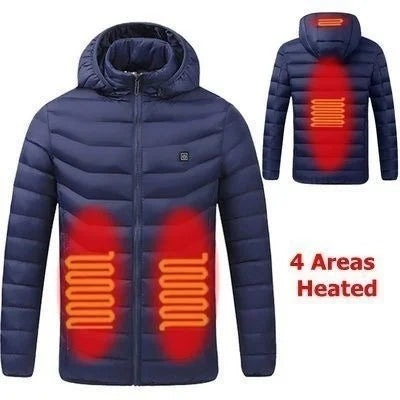 19 Areas Winter Warm USB Heating Jacket