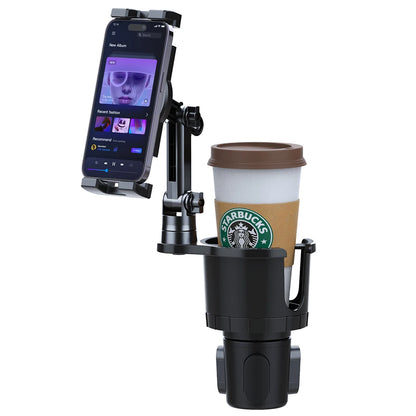 2 In 1 Car Cup and Phone mount Holder