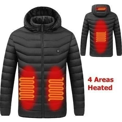 19 Areas Winter Warm USB Heating Jacket