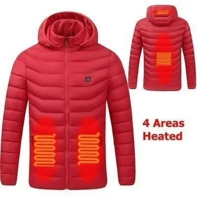 19 Areas Winter Warm USB Heating Jacket