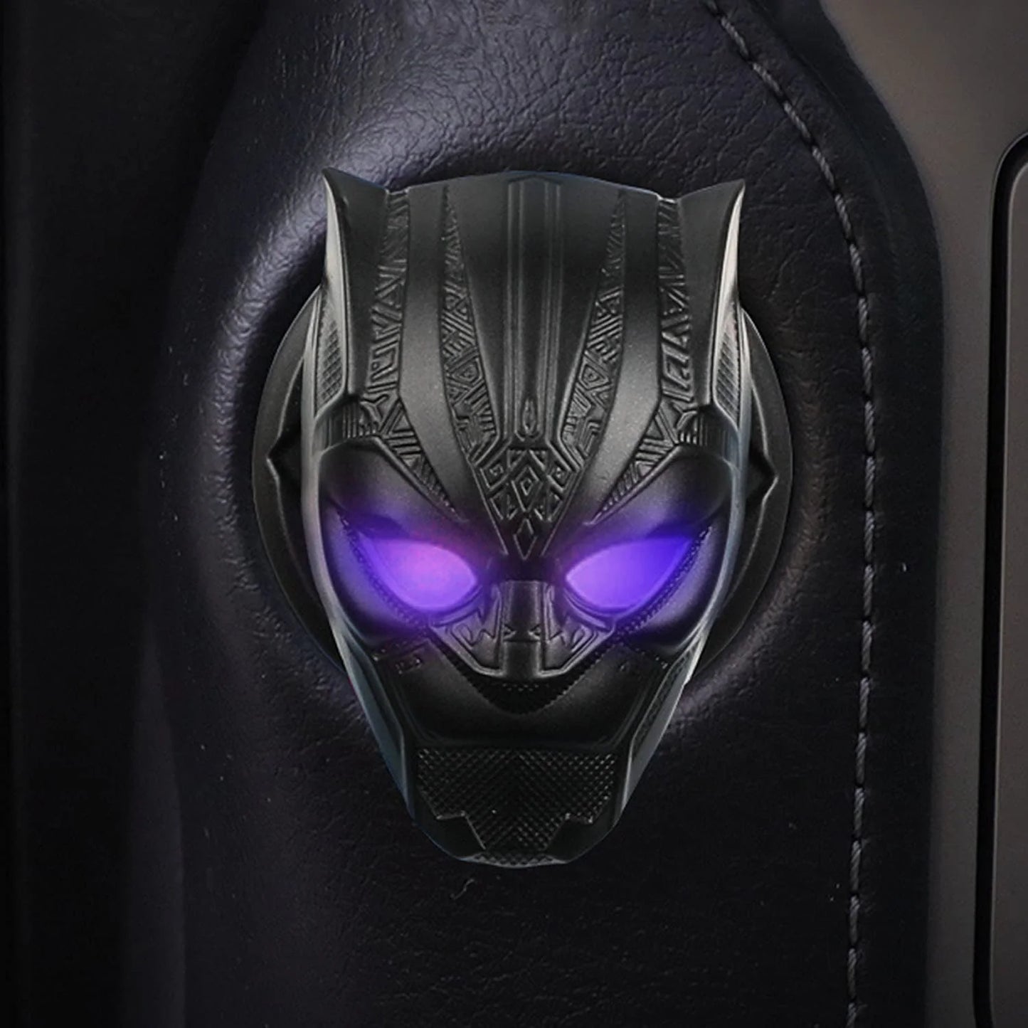 3D Black Panther Car Start Button Cover